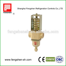 Pressure controlled water valve water flow control valve